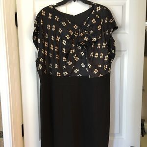 Jones New York dress 18w Blk/cream